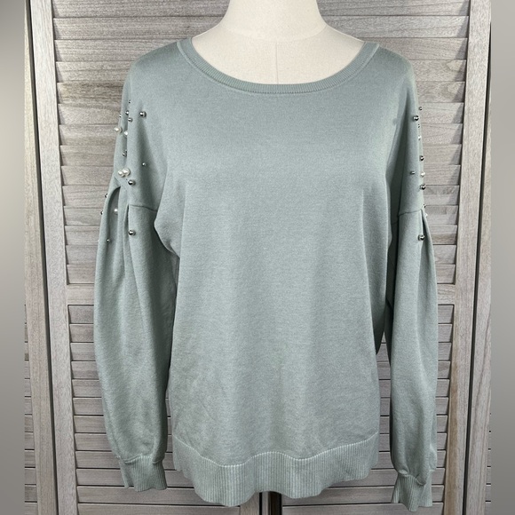 Inc International Concepts Womens Shirttail Sweater Berry Size Medium main image 1